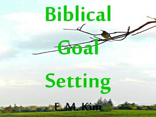 Product picture Biblical Goal Setting